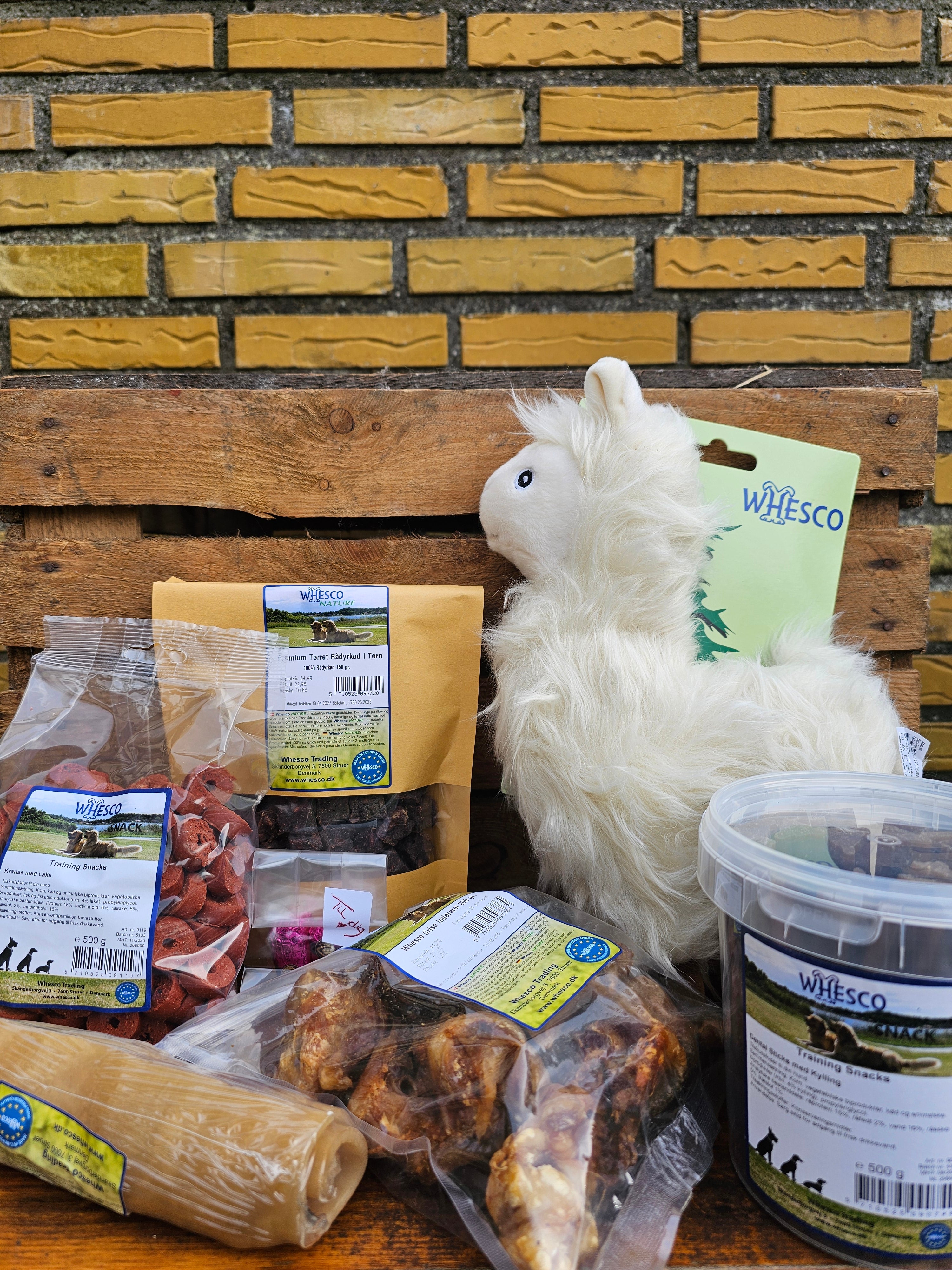 Månedskasse til stor hund