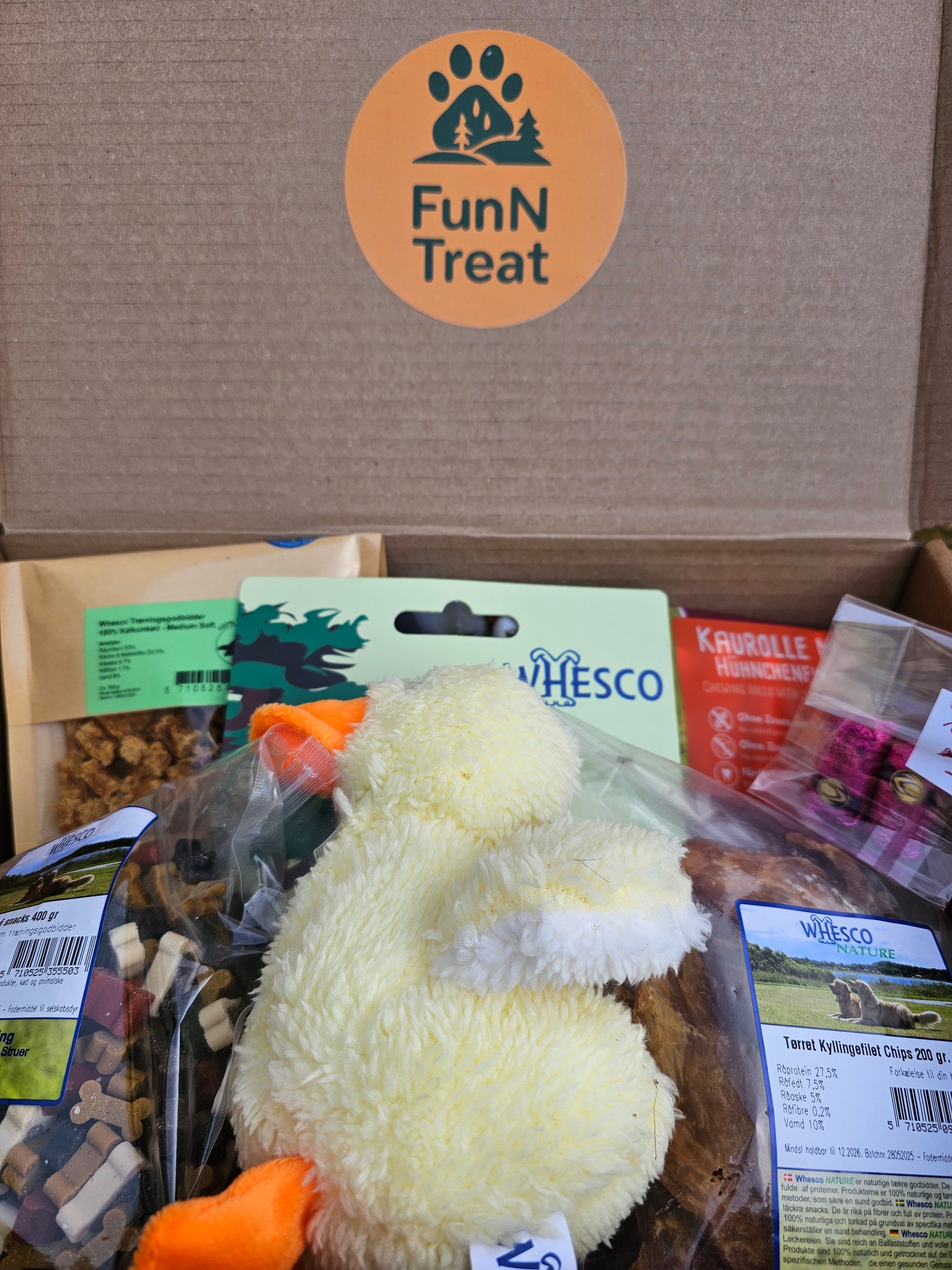 Månedskasse til lille hund