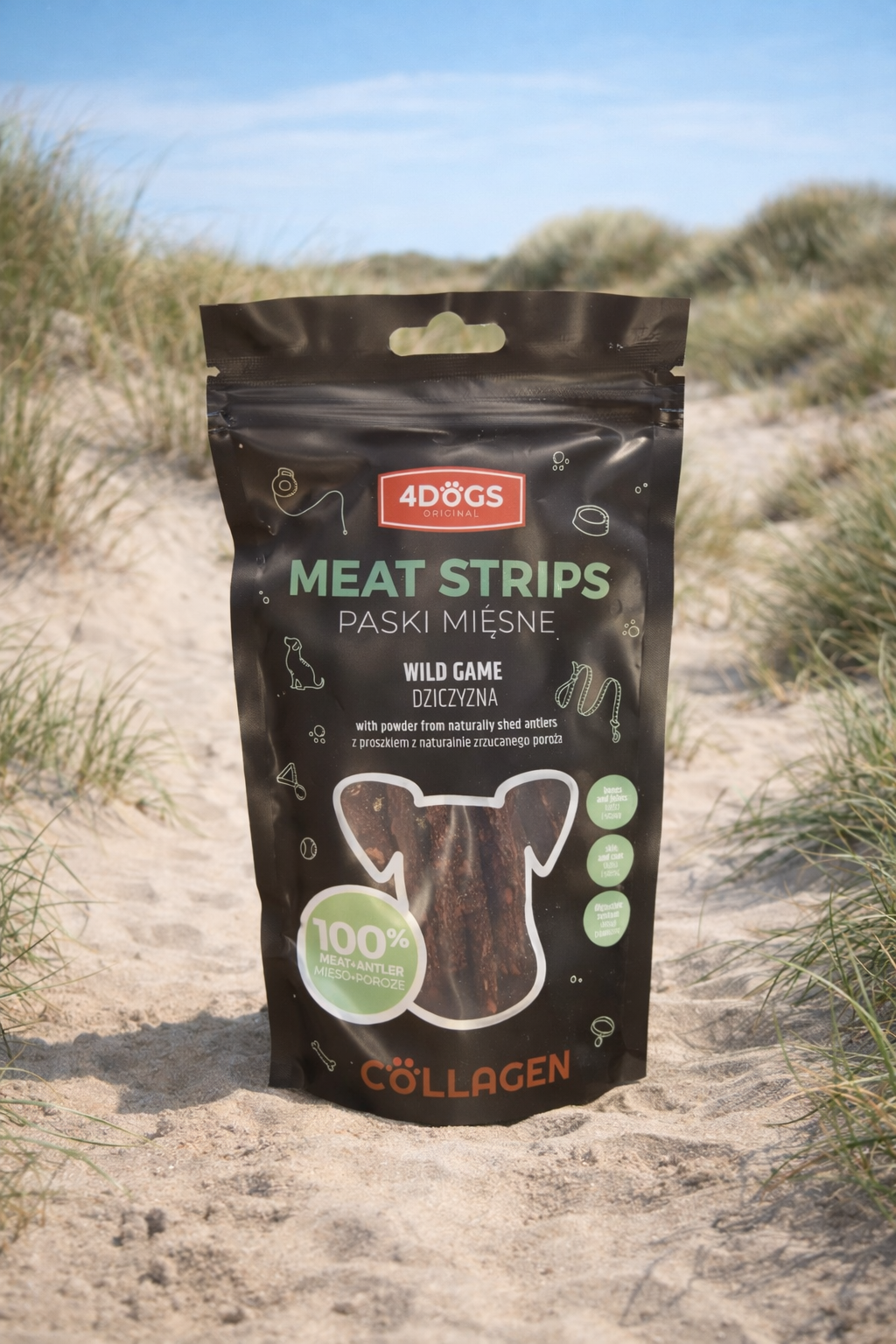 Kødstrimler med Vildt og Gevir