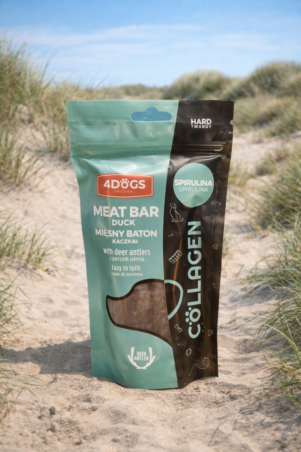 Kødbarer med And og Hjortegevir: Hård