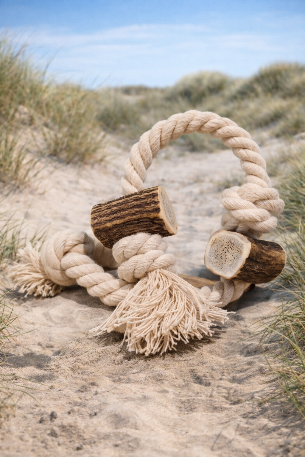 Reb ca 40 cm med 2 stk, Rådyr gevir