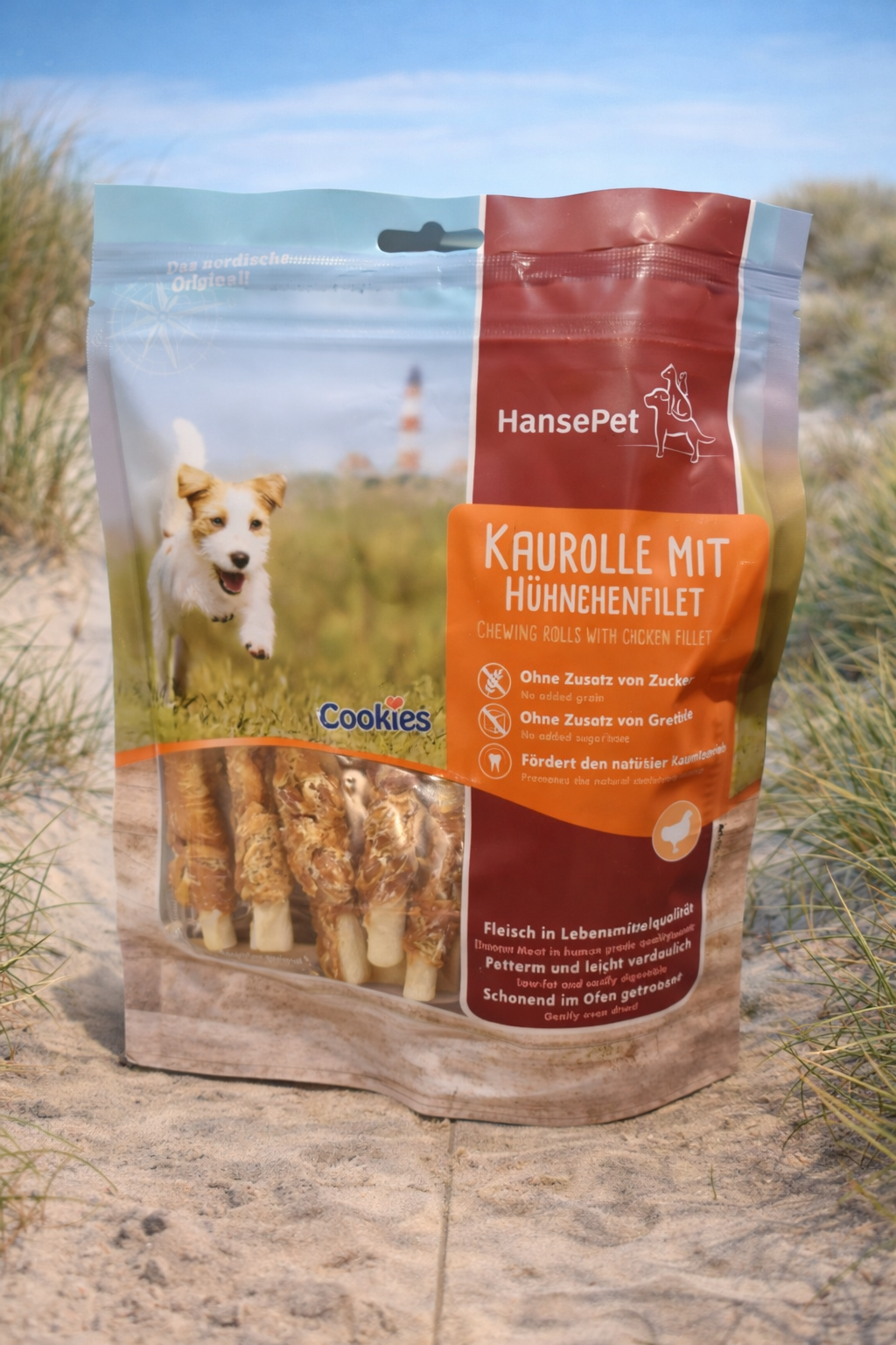 Twisted sticks m/kylling 200 gr.