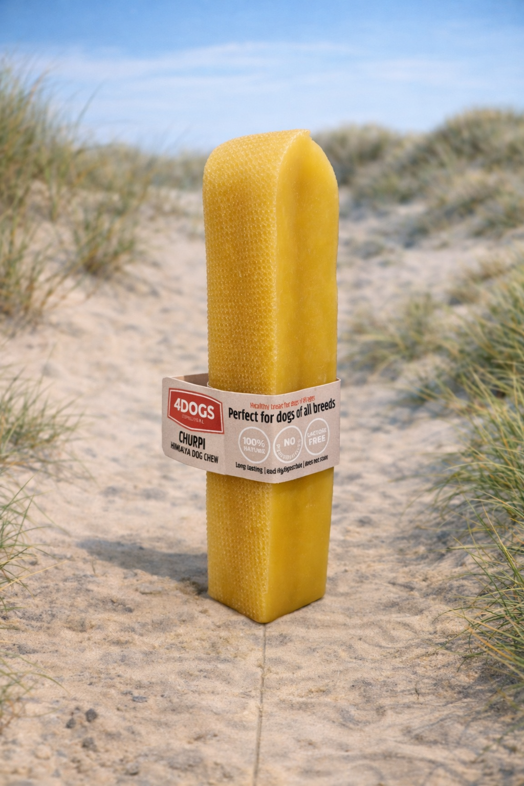 Himalayisk tyggeben -  Chhurpi Natural – Str. Large